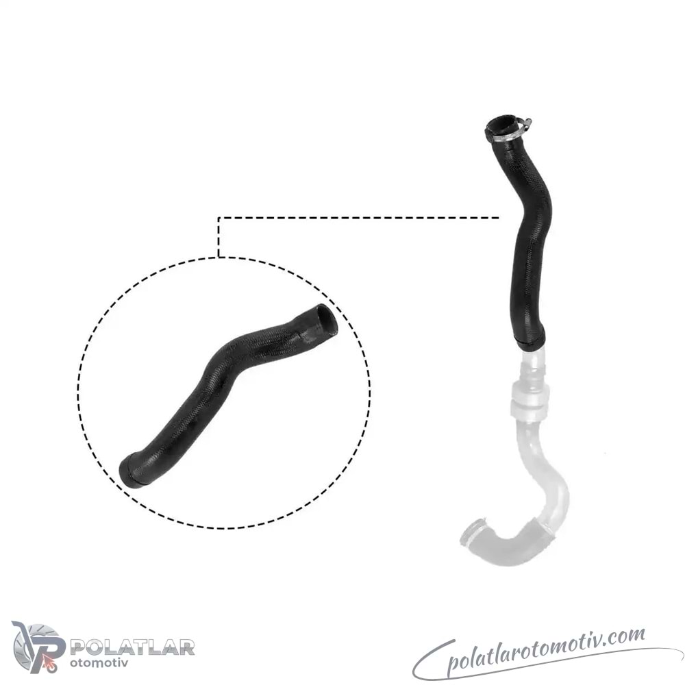 TURBO HORTUMU METAL BORU HARIÇ KÜÇÜK HORTUM IBR 11180 8200598006