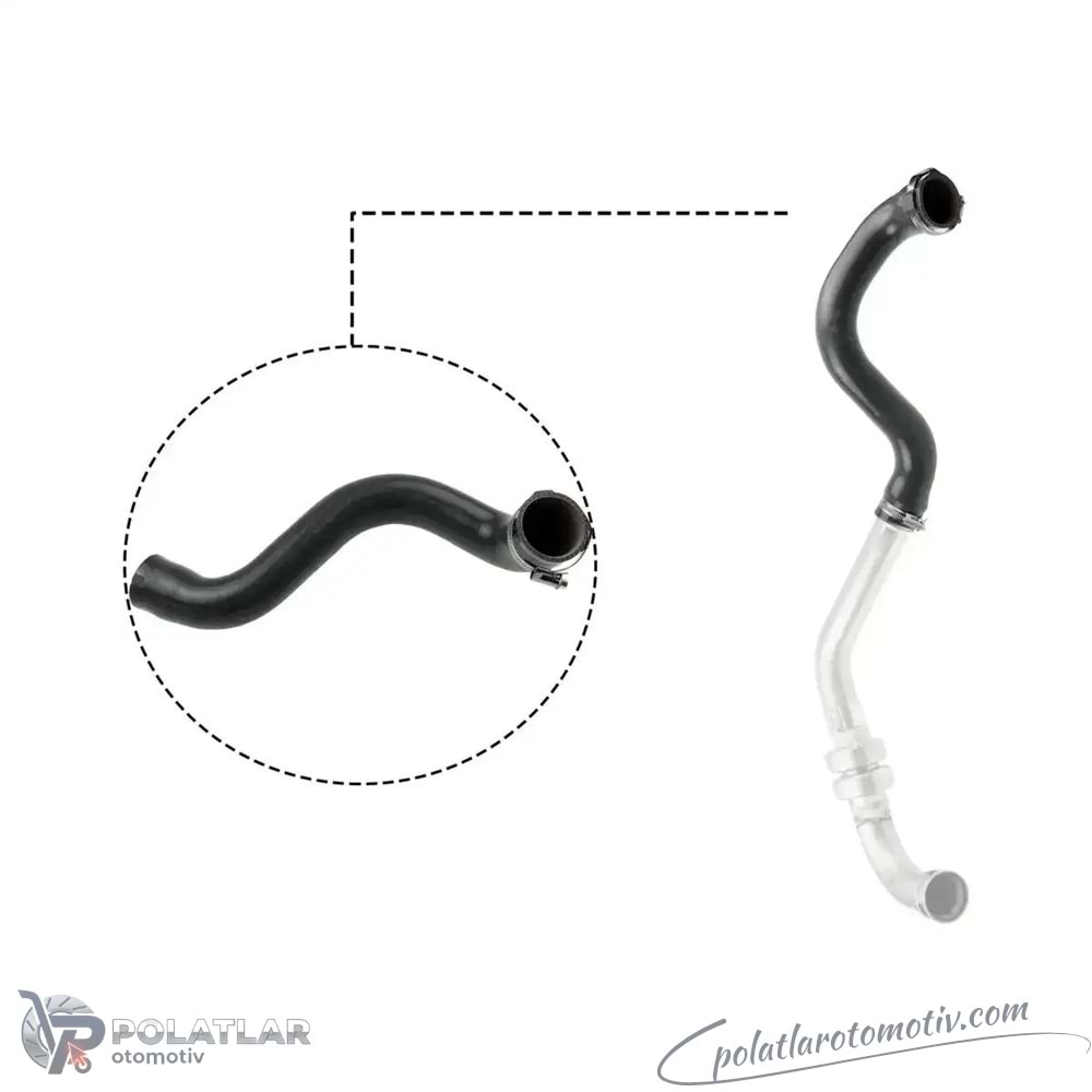 TURBO HORTUMU METAL BORU HARIC BUYUK 3 KAT POLYESTER KULLANILMISTIR IBR 11583 8200306925