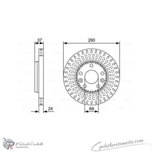 FREN DISKI ÖN TAKIM FIYATIDIR (280MM 5 BIJON) 1686339380 402060010R